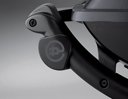 Weber Q1400 Barbacoa Eléctrica 43x32cm, Parrilla Hierro Fundido, Tapa Aluminio - Gris Oscuro