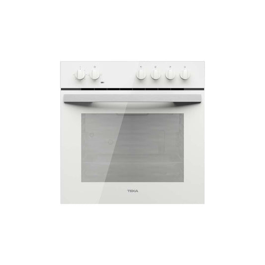 Teka HBE 490 ME Horno Convencional 60cm, 3 Funciones, 2 Cristales, Cristal Blanco