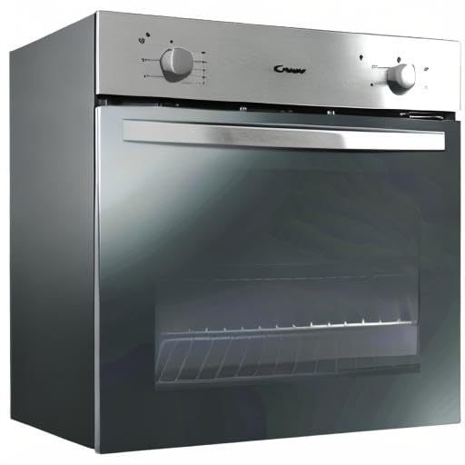 Candy Smart FCS 100 X/E Horno 70L, 4 Funciones, Doble Cristal, Clase A, Inox