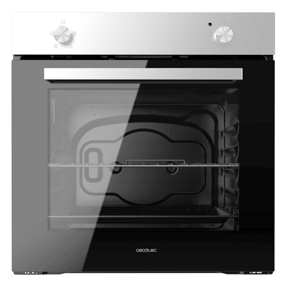 Cecotec Bolero Hexa C126000 Horno Integrable 77L, Steam Assist, EasyClean, Clase A, Inox