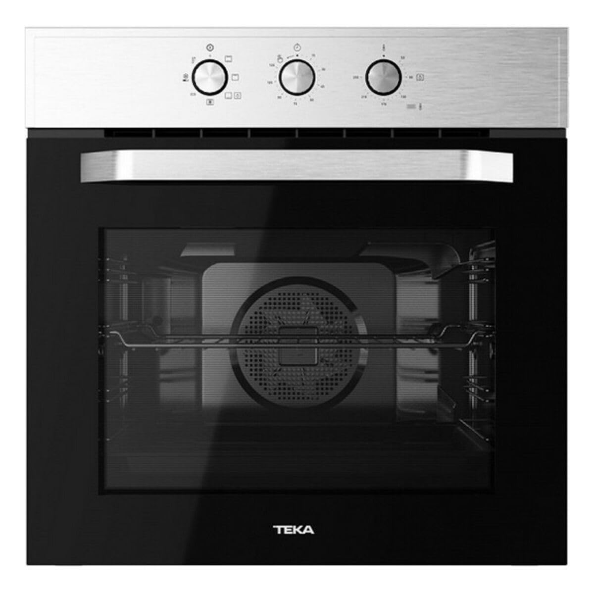 Teka HCB 6525 Horno Multifunción 60cm, HydroClean ECO, Clase A, Acero Inoxidable