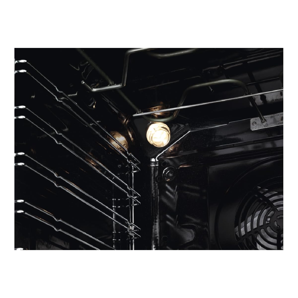 AEG BEE435111M Horno Multifunción 72L, AquaClean, 9 Funciones, Display LCD, Inox, Clase A+