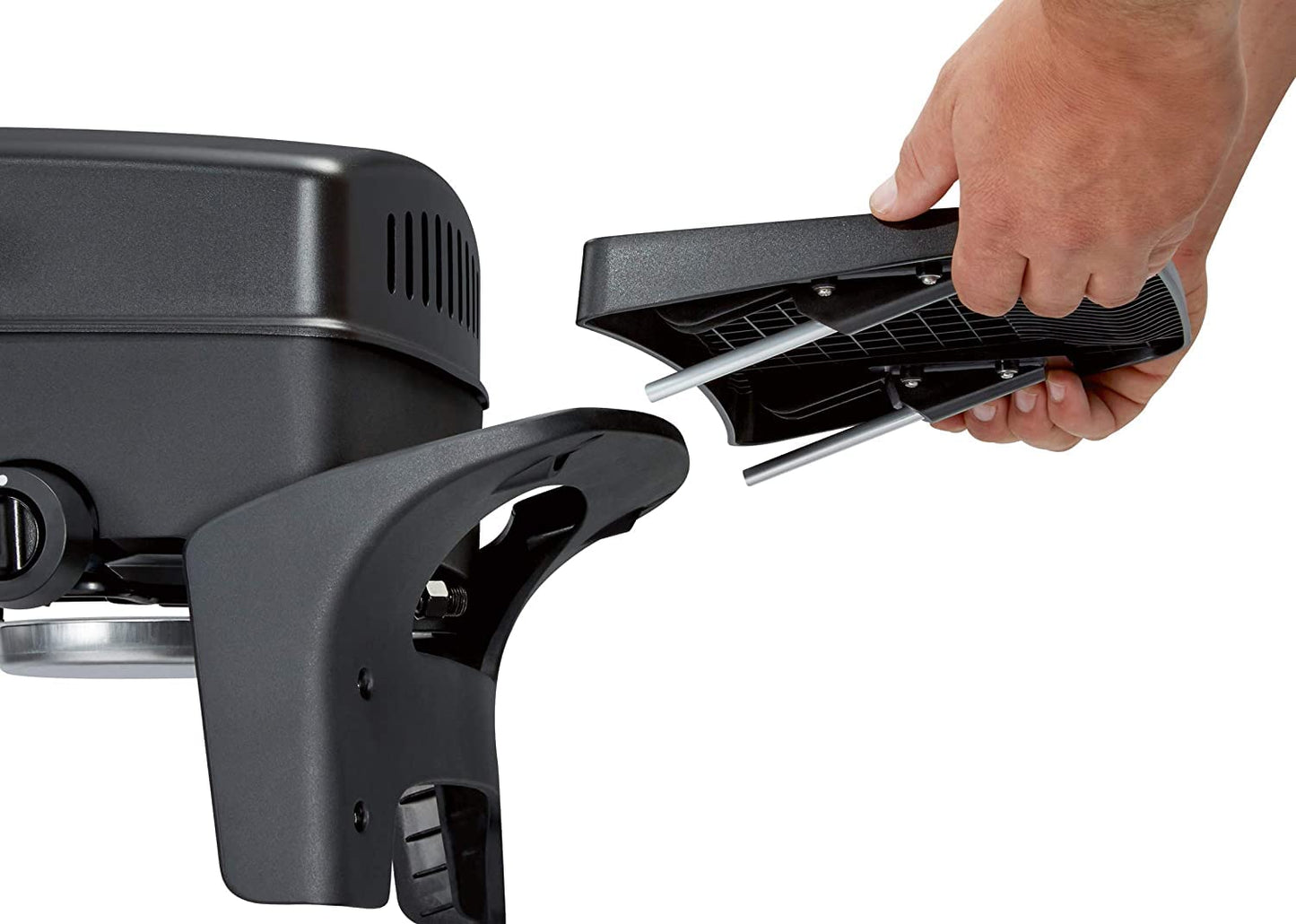 Enders Urban Barbacoa Gas Portátil 2 Quemadores, Tapa, Termómetro, Estantes Abatibles - Camping/Jardín