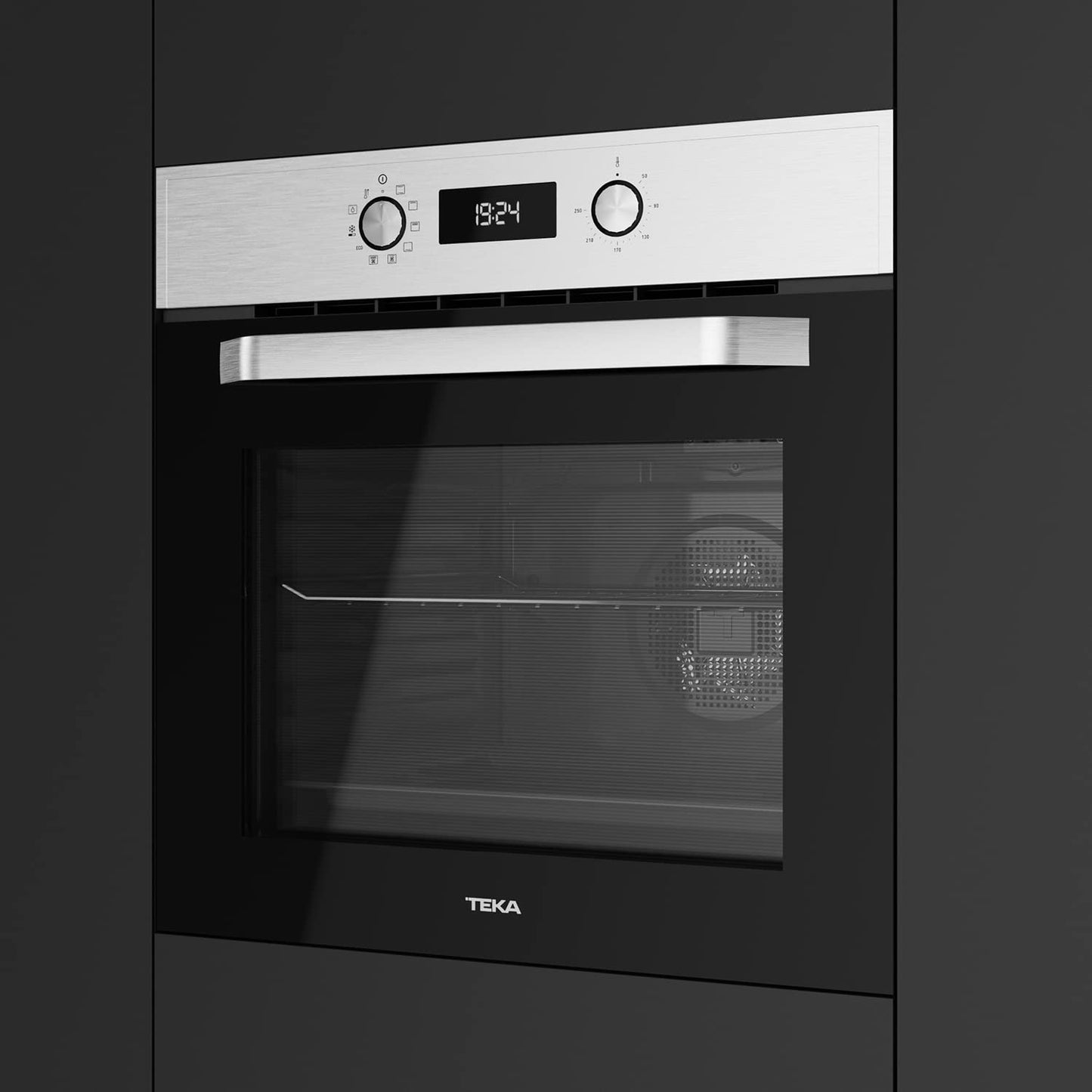 Teka HCB 6535 - Horno Multifunción, con Tecnología Hydroclean ECO, Horno 60 cm, Horno Inox