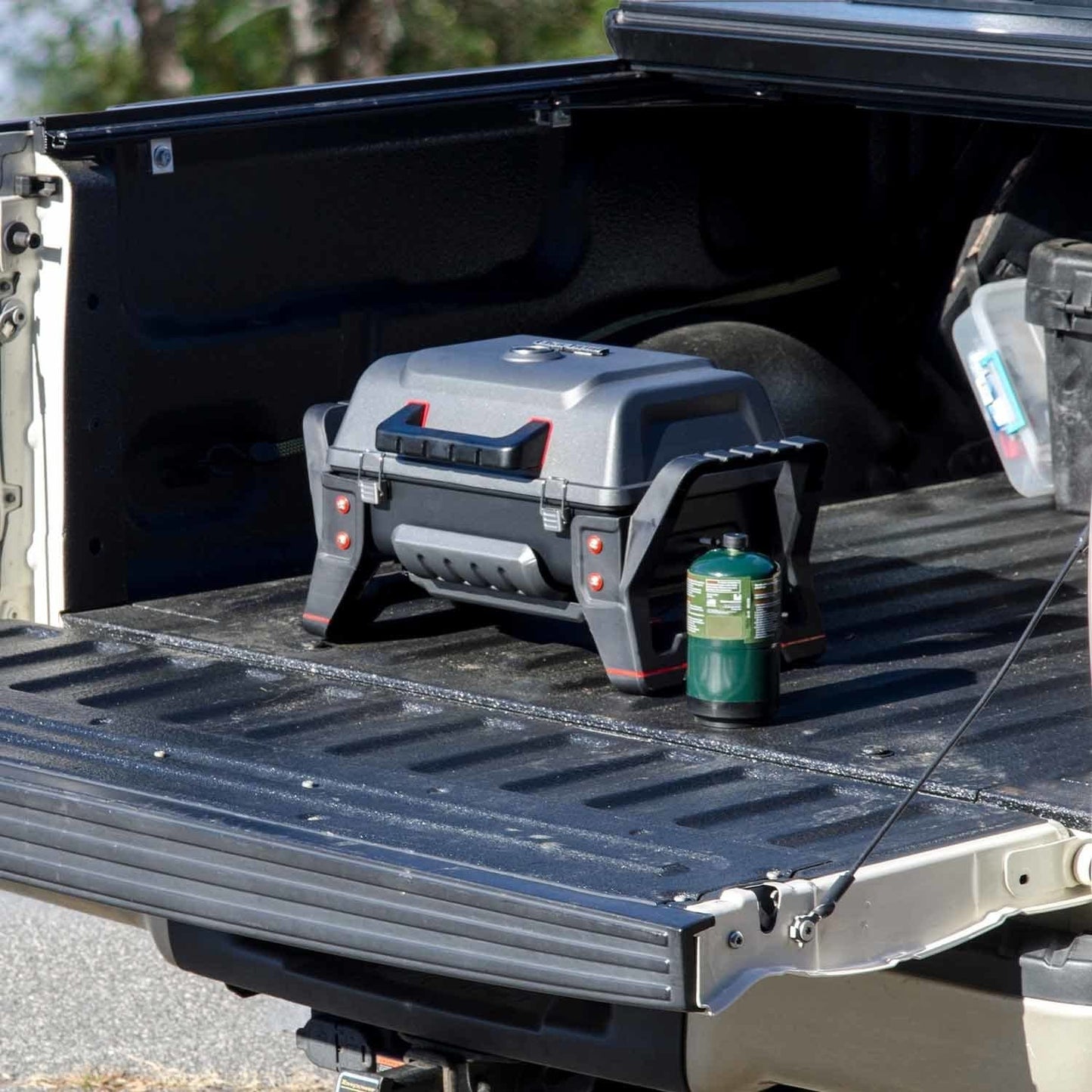 Char-Broil Grill2Go Barbacoa Gas Portátil, TRU-Infrared, Parrilla Acero Inox - Exterior/Jardín