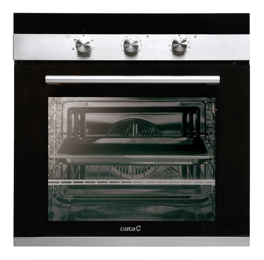 CATA CM 760 AS BK Horno multifunción, 2400 W, 50 litros, Acero Inoxidable, Negro