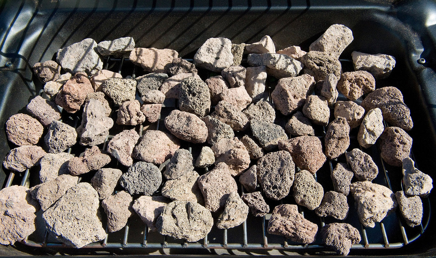 Campingaz Expert Plus BBQ Gas Piedra Volcánica 7kW, 2 Quemadores, Parrilla Acero, Mesas - Negro/Gris